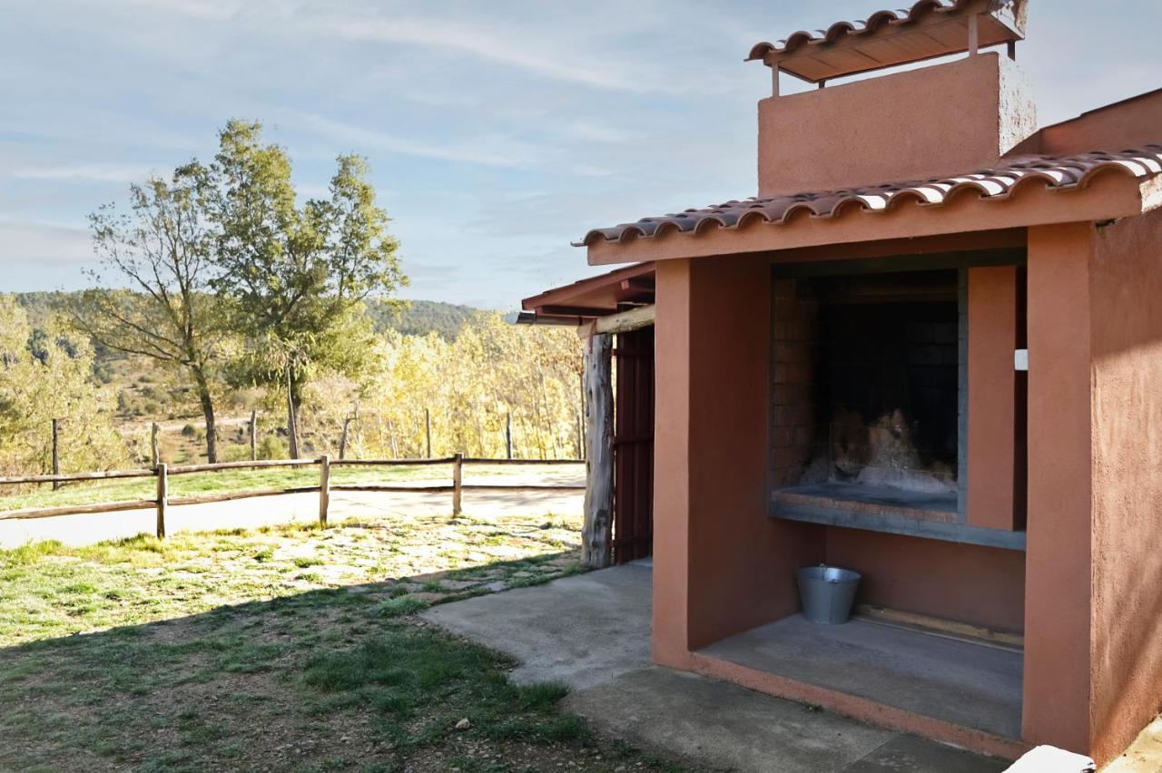 Casa Rural Manitoba Luxe Buenache de la Sierra Exterior foto